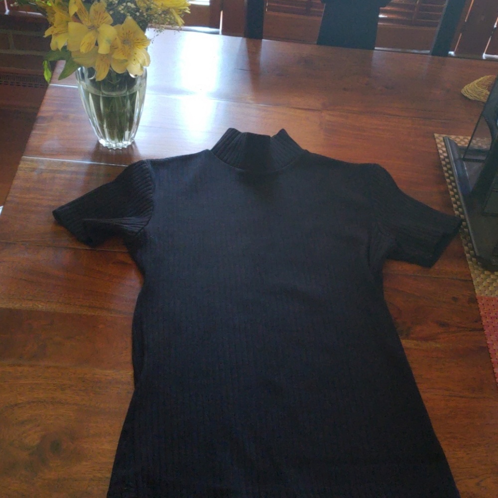 Express Tricot Mock turtleneck